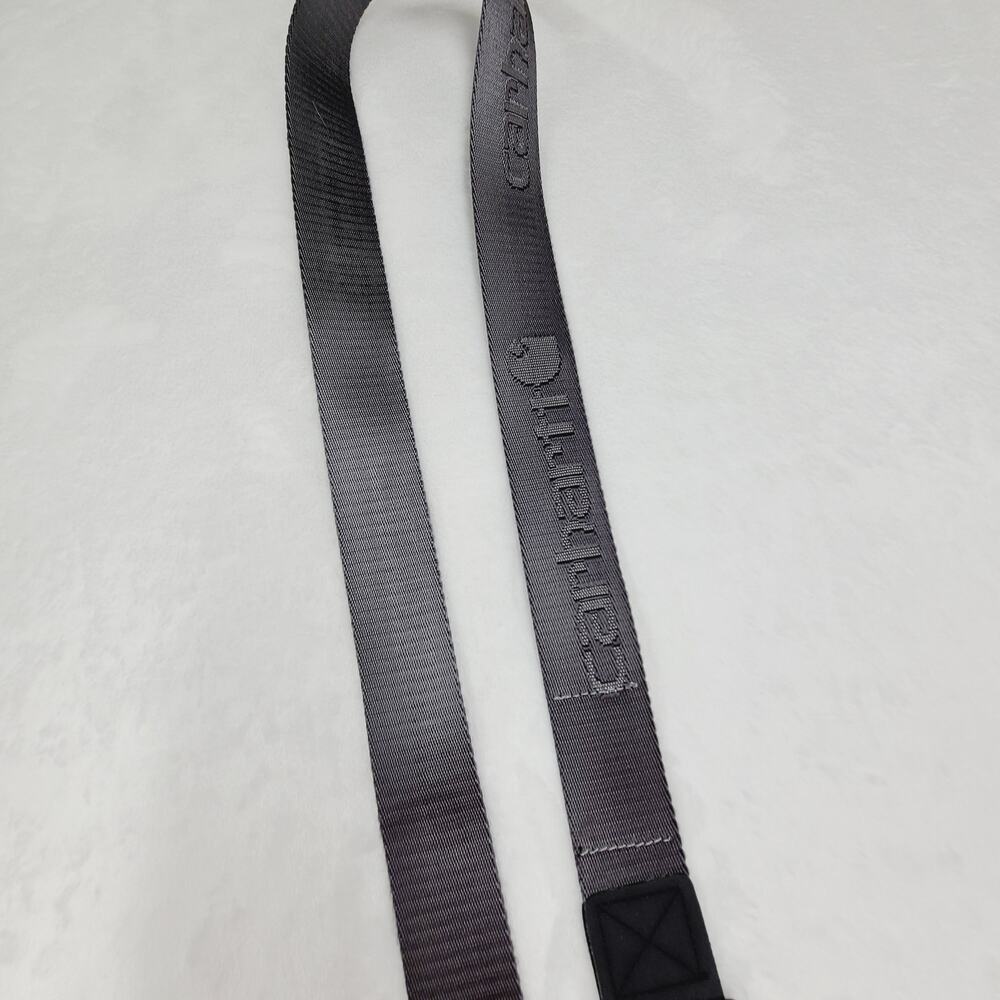 Carhartt Men's Nylon Webbing Ladder Lock Belt Gray Heavy-duty workwear M - Picture 7 of 10